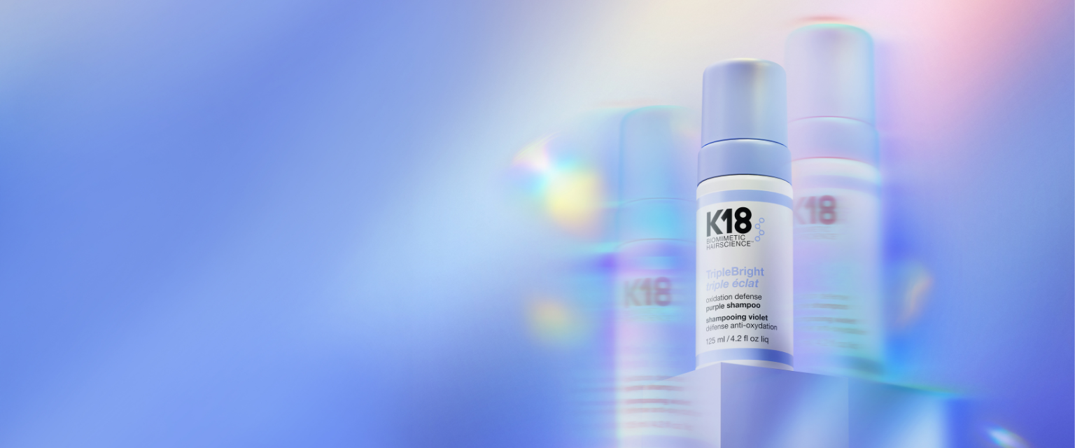Conoce TripleBright: el shampoo violeta que va más allá de neutralizar tonos cobrizos