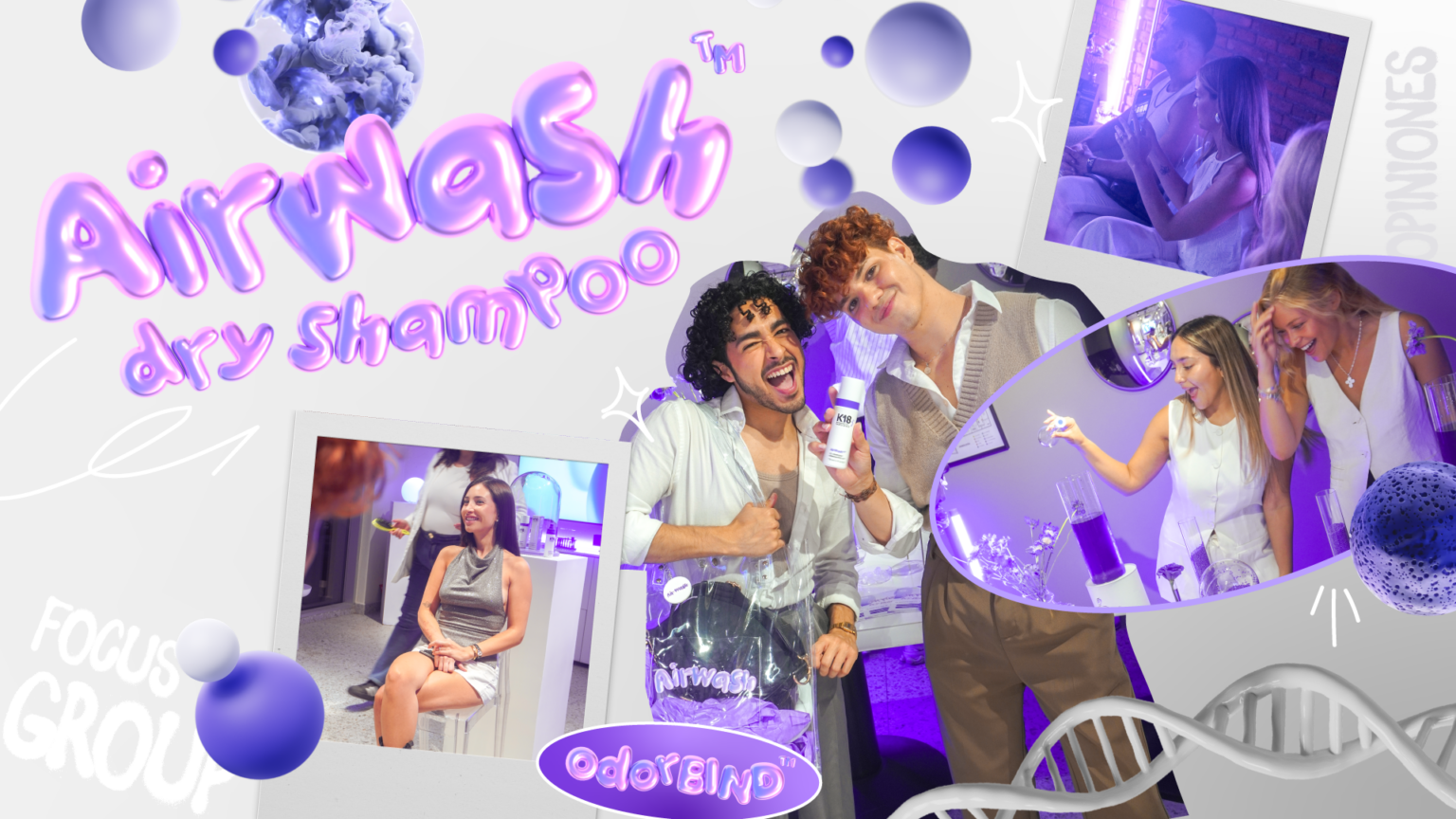 Ellos probaron AirWash antes que todos