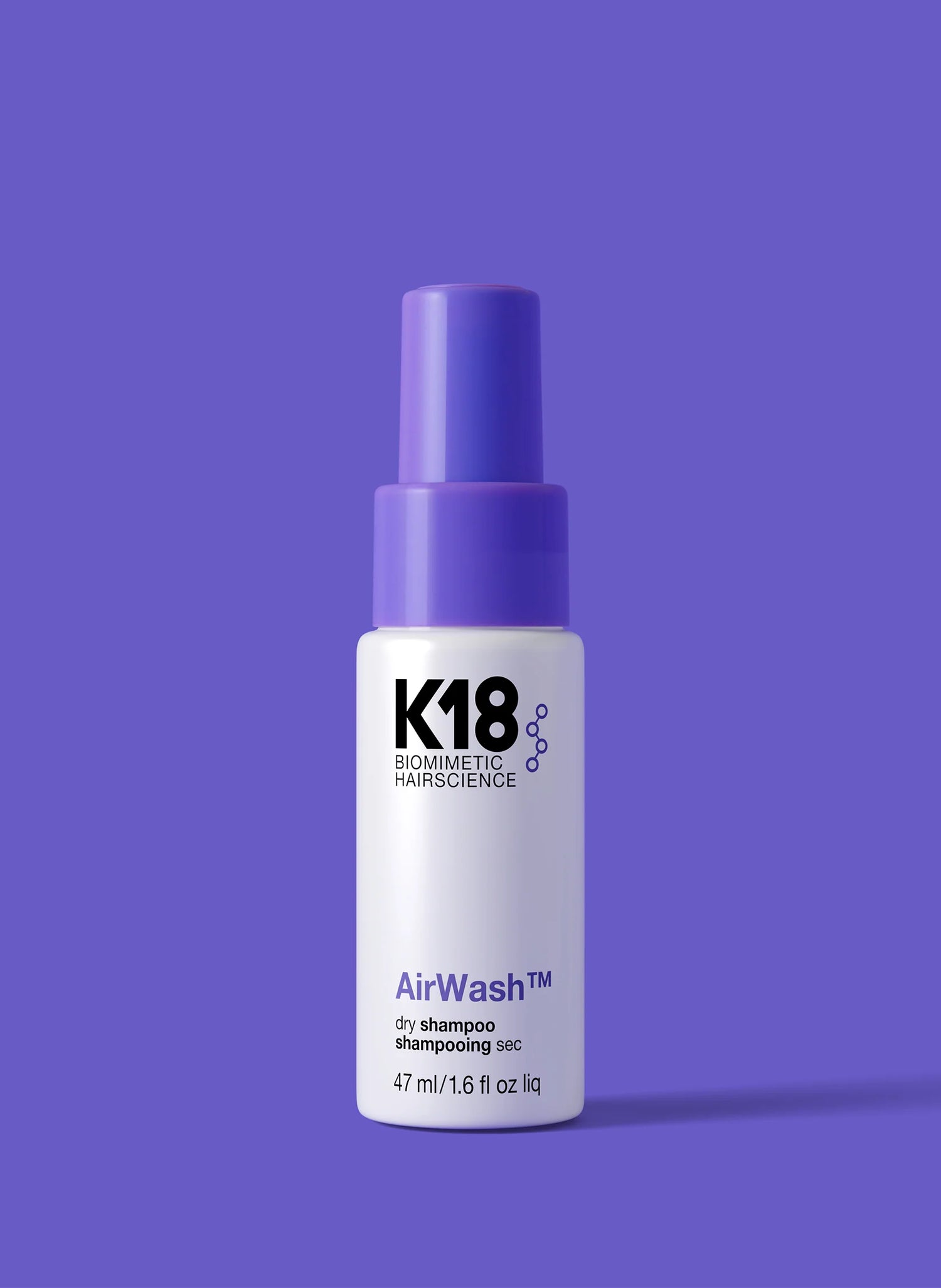 mini Airwash™ shampoo en seco